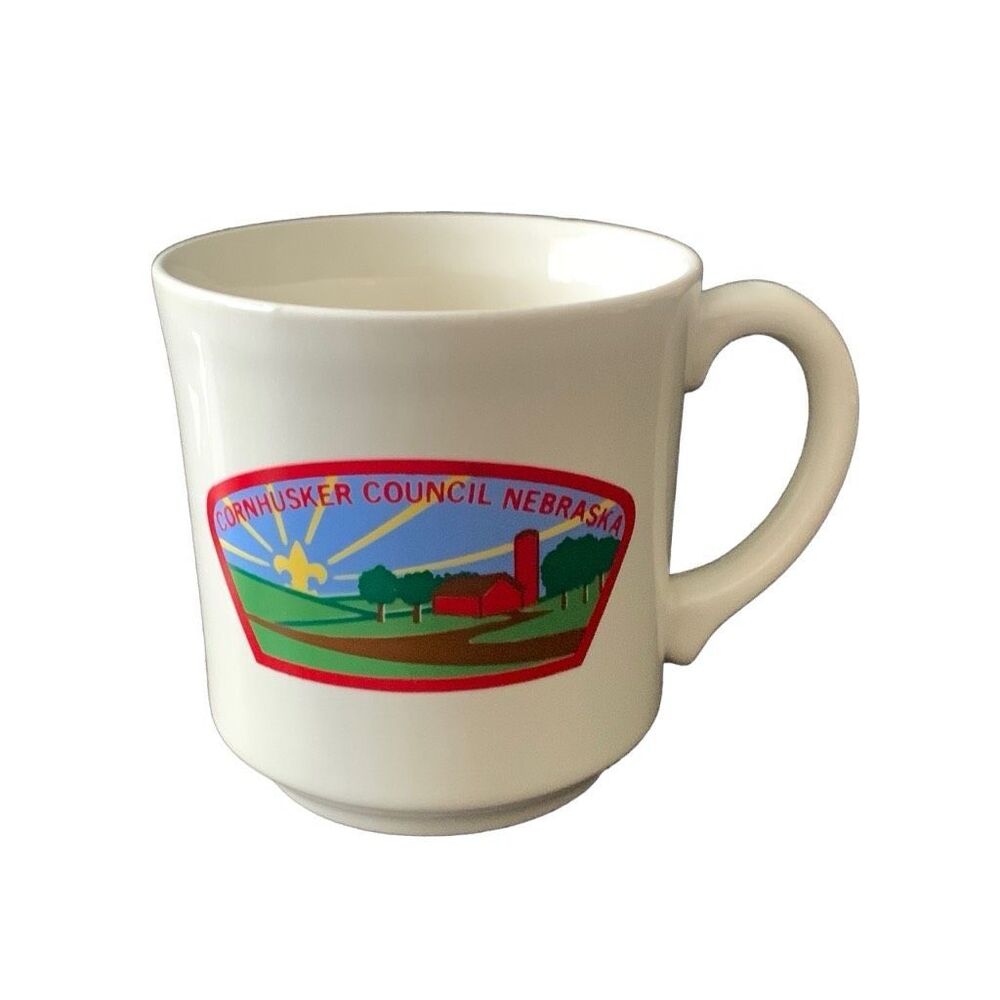 Vintage Boy Scouts Scout Cornhusker Council Nebraska Mug